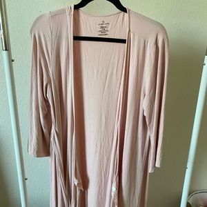 Caden Lane Bamboo knit maternity robe